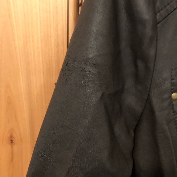 GUESS Cool Dark Brown Jacket - Picture 3 of 7